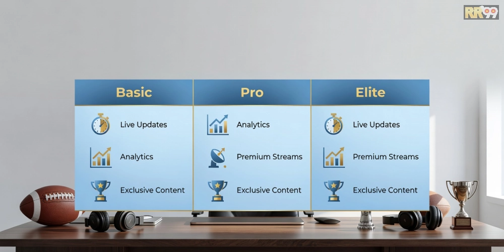 Bảng giá chi tiết các gói dịch vụ tin thể thao rr99 cập nhật 2025