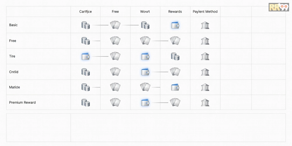 Bảng giá chi tiết các gói nạp và rút thưởng trên nền tảng RR99 năm 2025