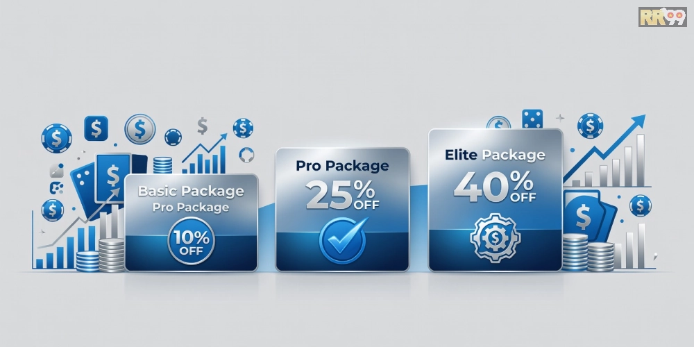 Bảng giá chi tiết các gói dịch vụ tải game bài RR99 năm 2025