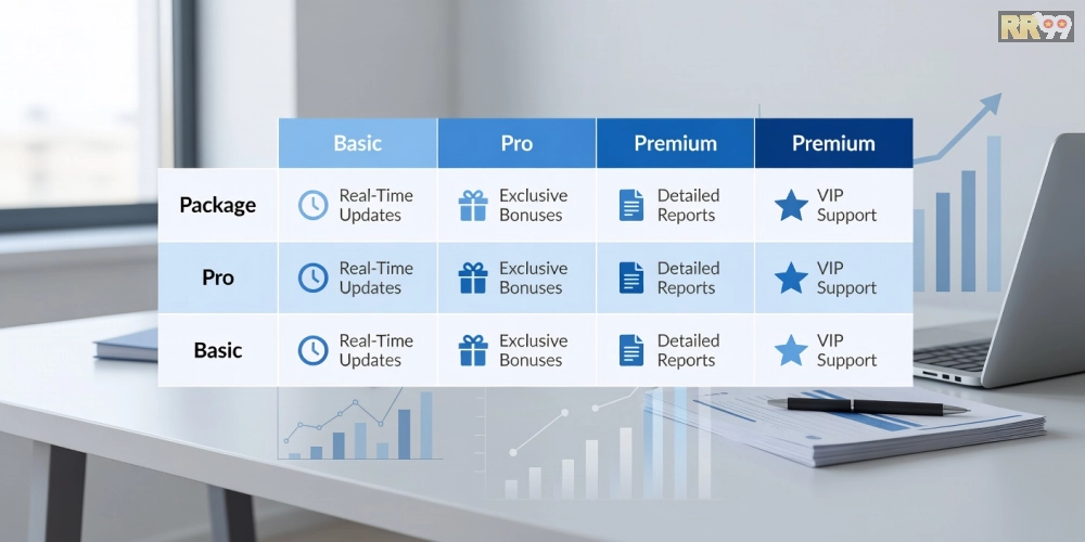 So sánh bảng giá các gói dịch vụ xổ số miền Nam rr99 với ưu đãi hấp dẫn năm 2025