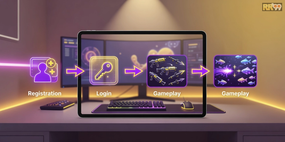 Hướng dẫn từng bước đăng ký và chơi bắn cá đổi thưởng rr99 từ cơ bản đến nâng cao