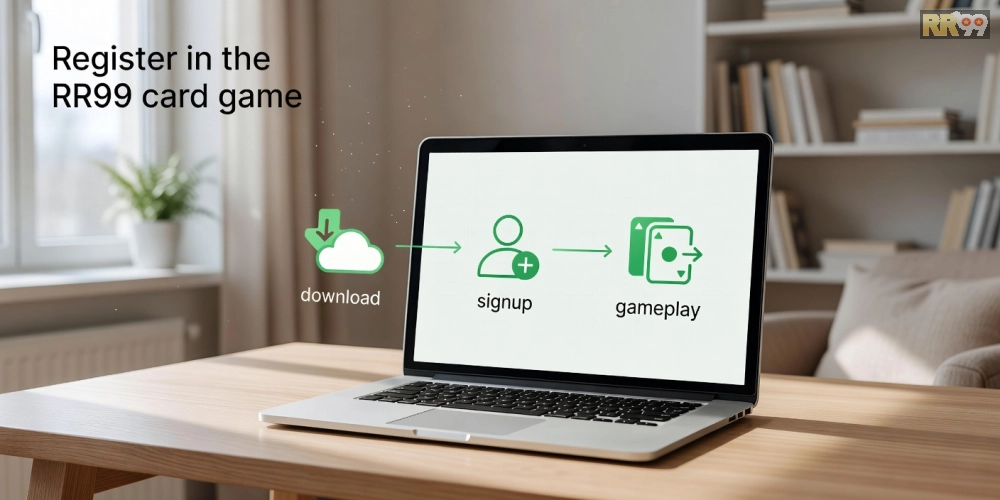 Hướng dẫn từng bước đăng ký và tải game bài RR99 từ A đến Z