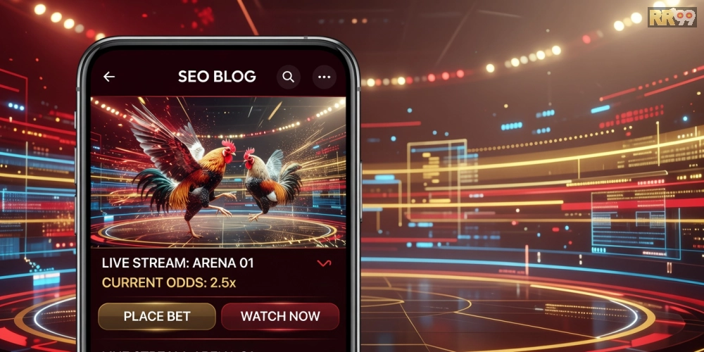 Hình ảnh minh họa nền tảng streaming đá gà uy tín với giao diện hiện đại và tốc độ cao.